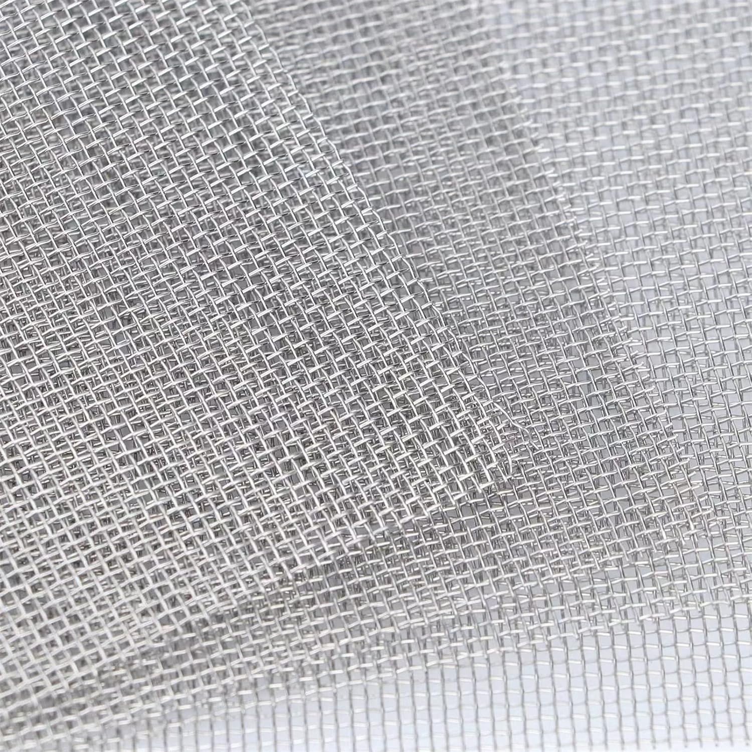 Roestvrijstalen gaasplaten voor ventilatie, ongediertebestrijding en filtertoepassingen - 30x42 cm