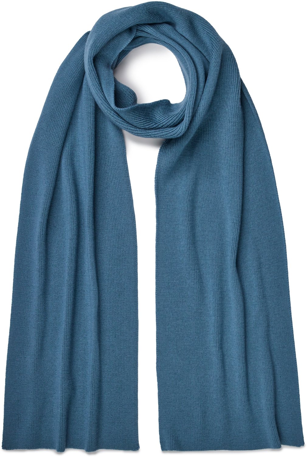 FALKE Scarf Half-Cardigan Merino sneldrogend warm wol wintersjaal unisex groen - maat ONESIZE