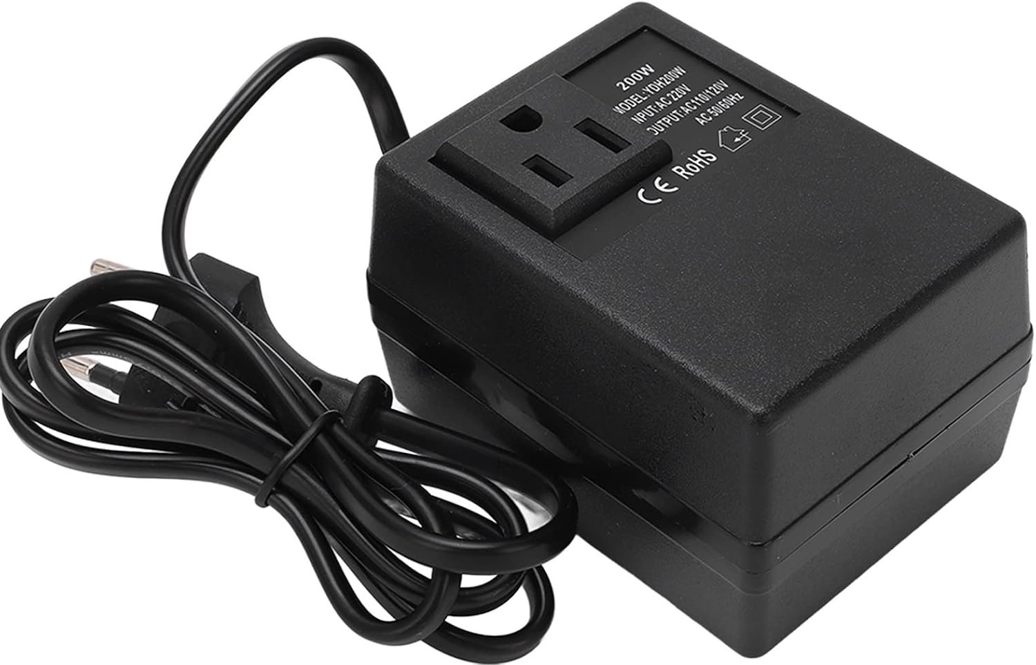 Reis Voltage Converter Adapter 200W voor Universele Stekker