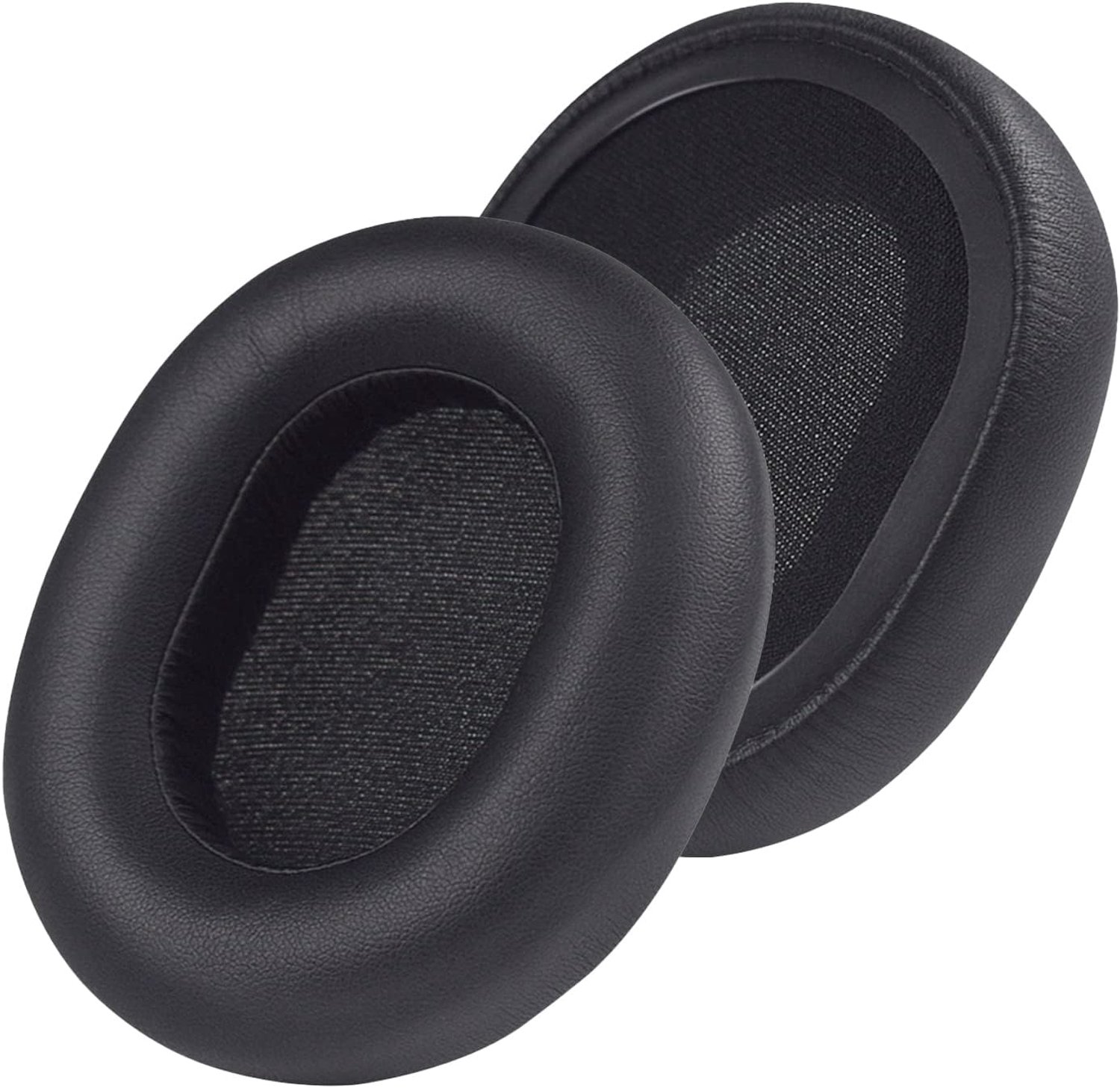 Vervangende Oorkussens voor Panasonic RP-HTX80B RP-HTX90N Retro Bluetooth Draadloze Hoofdtelefoon,Zwart Eiwitleer Geheugenschuim Oorkussens/Cups/Covers