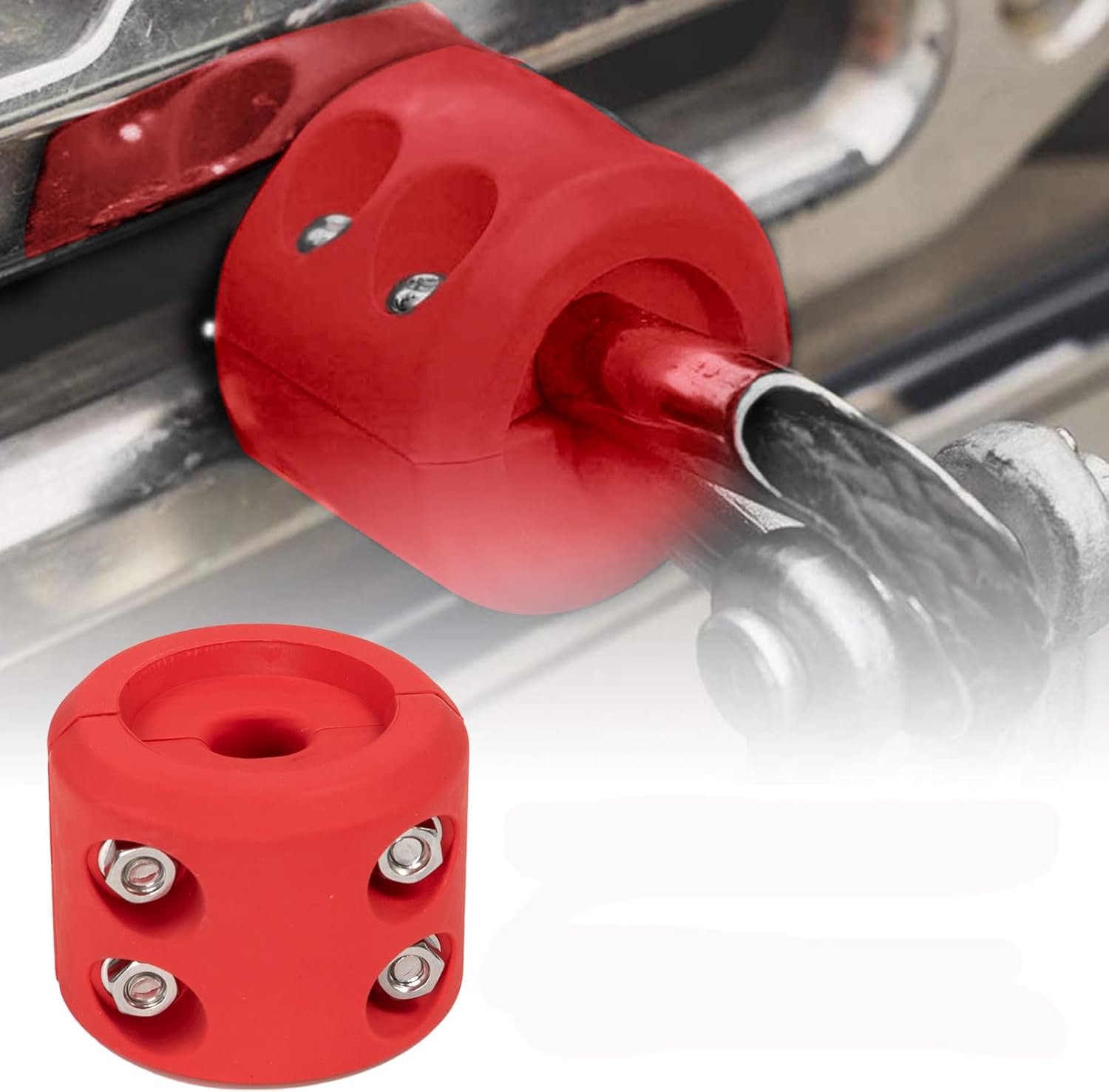 Kabelbeschermer Waterproof - Robuuste rubberen kabelhaak - Geschikt voor ATV/UTV - Beschermt tegen slijtage - ShopVlot