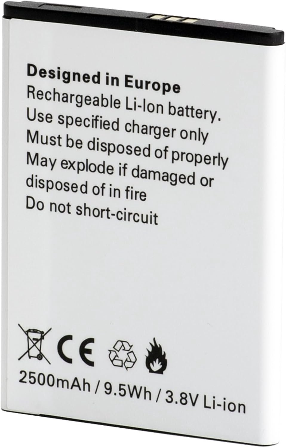 AK-S3 m Battery, 2500 mAh Li-ion Replacement Battery, 3.8 V, Compatible with Emporia Smart 3 Mini, S4 - ShopVlot