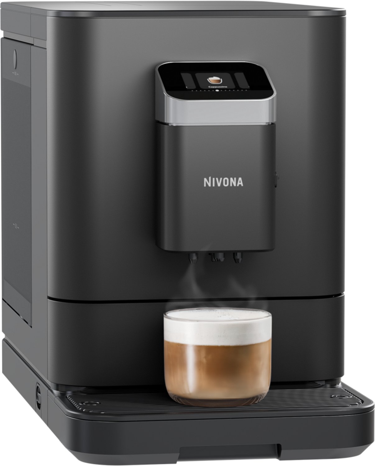 Nivona NIVO 7101 Zwart – Volautomatische Koffiemachine met Touchscreen & OneTouch SPUMATORE