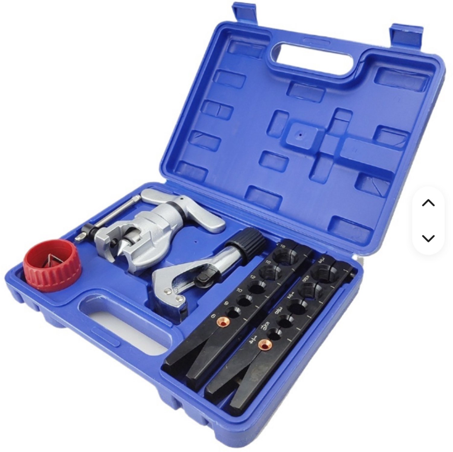 Flareset flare maker plus Pijpsnijder en ontbramer in kunststof koffer