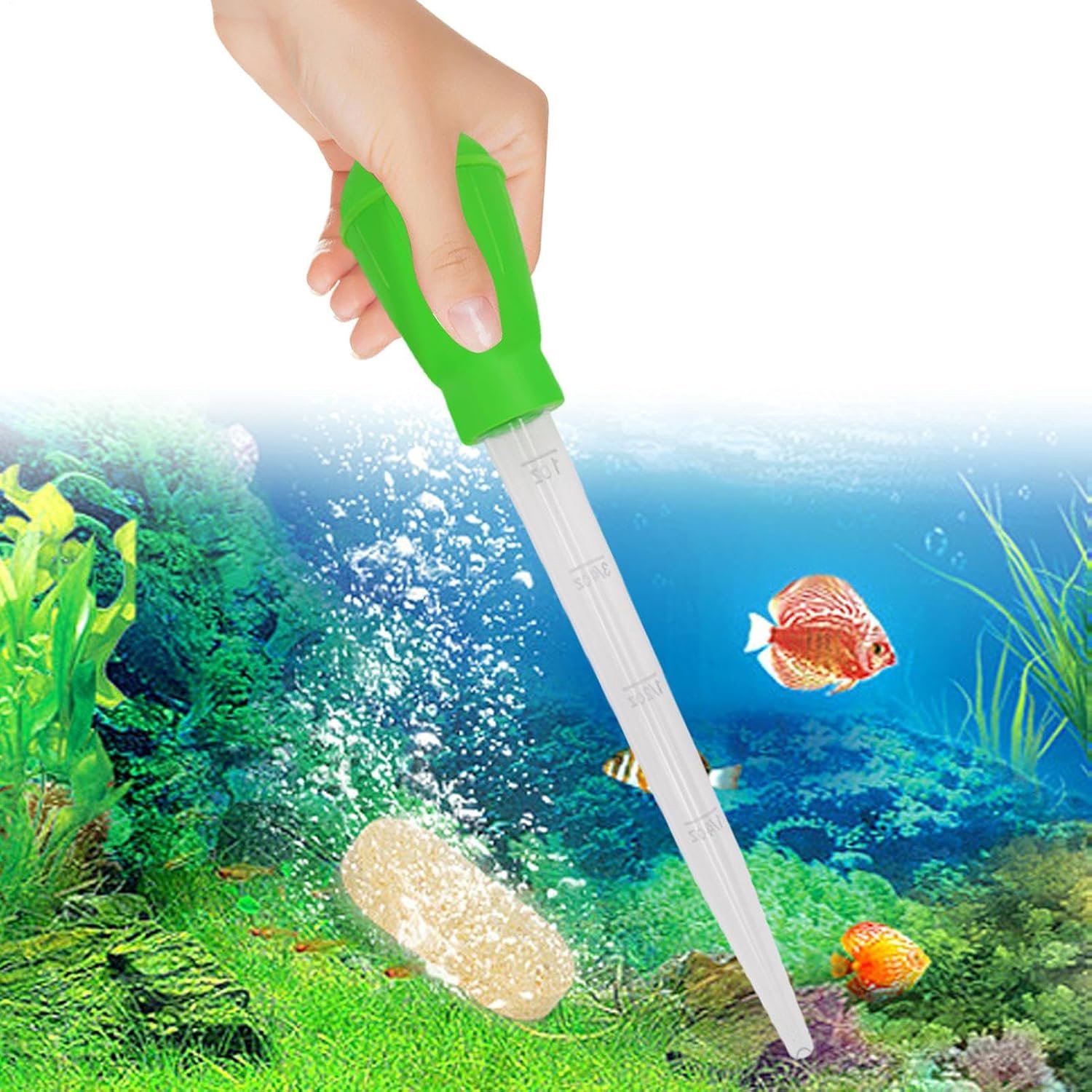 Koraal Feeder 30ml Water Verandering Lange Multifunctionele