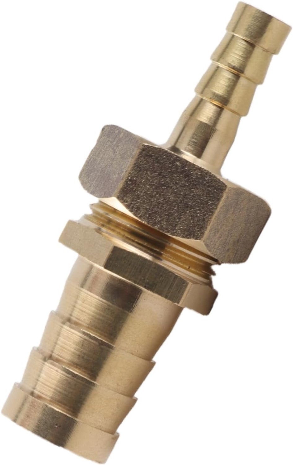 Annadue Messing Fitting Slangpilaar Staartverloopstuk Reducerende Stekkerconnector, 8 Mm Tot 16 Mm 1 Stuk (8-16)