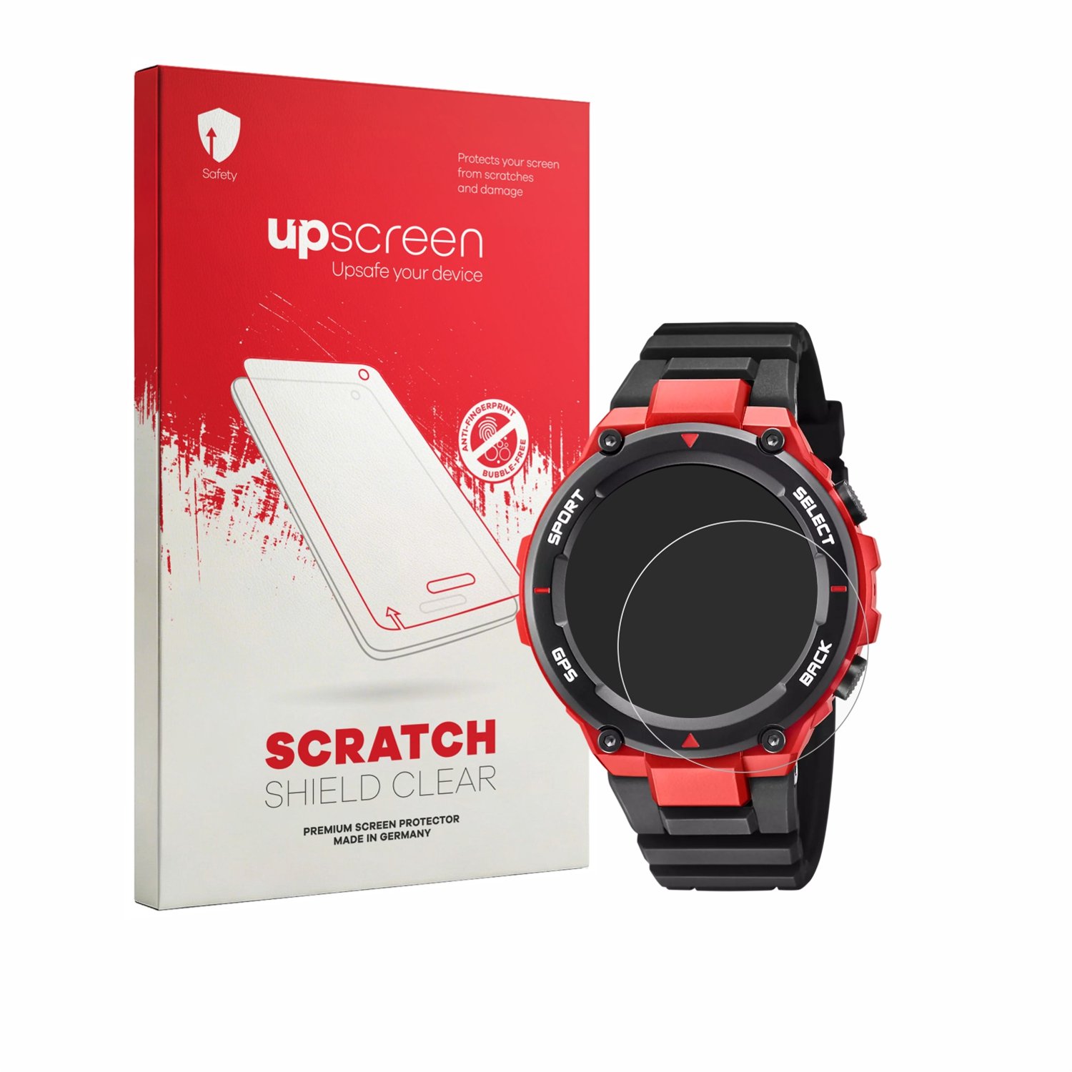 upscreen - Screenprotector voor Lotus 50024/1 51 mm - Folie Beschermfolie transparant