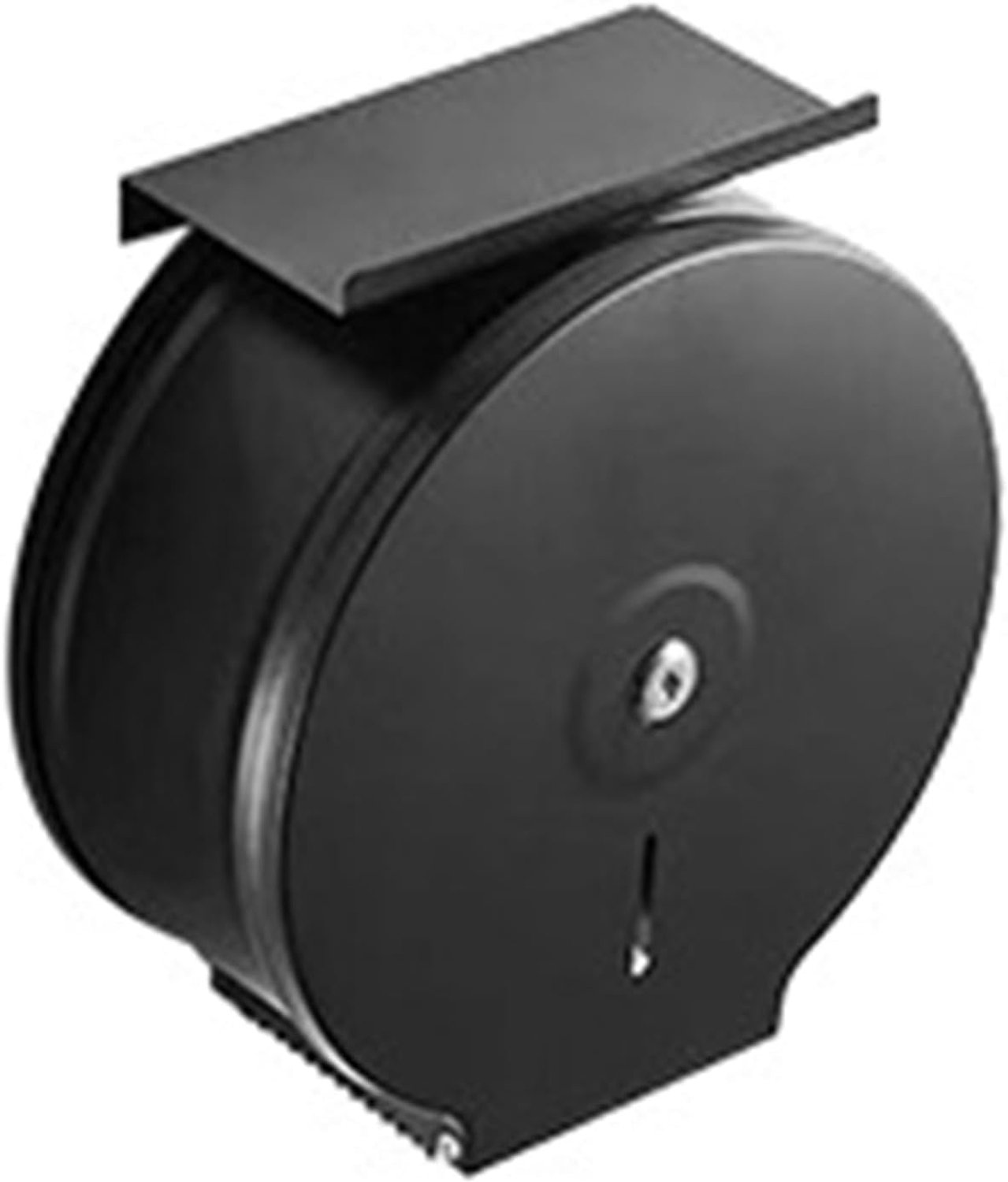 Toiletpapierroldispenser, RVS Regendichte Wandhouder Ro (Zwart