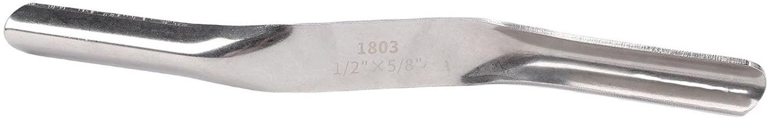 Srliya Roestvrij Staal Baksteen Jointer Gereedschap Sterk Duurzaam Dubbelzijdig Tegelvoegtrimmer voor Badkamer Keuken Voegen Breeuwen Vulmateriaal Maat 1/2 X 5/8 Inch