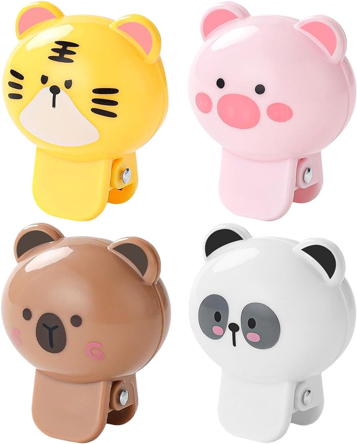 Tandenborstelkop Hoes 4 Stuks Compact Klem Schattig