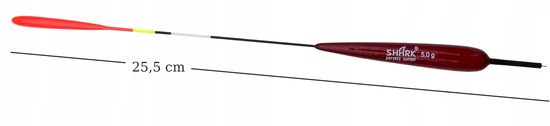 SHARK Balsa Doorvoerspoeler 5g - 25.5cm - Perfecte Kwaliteit — afbeelding 3