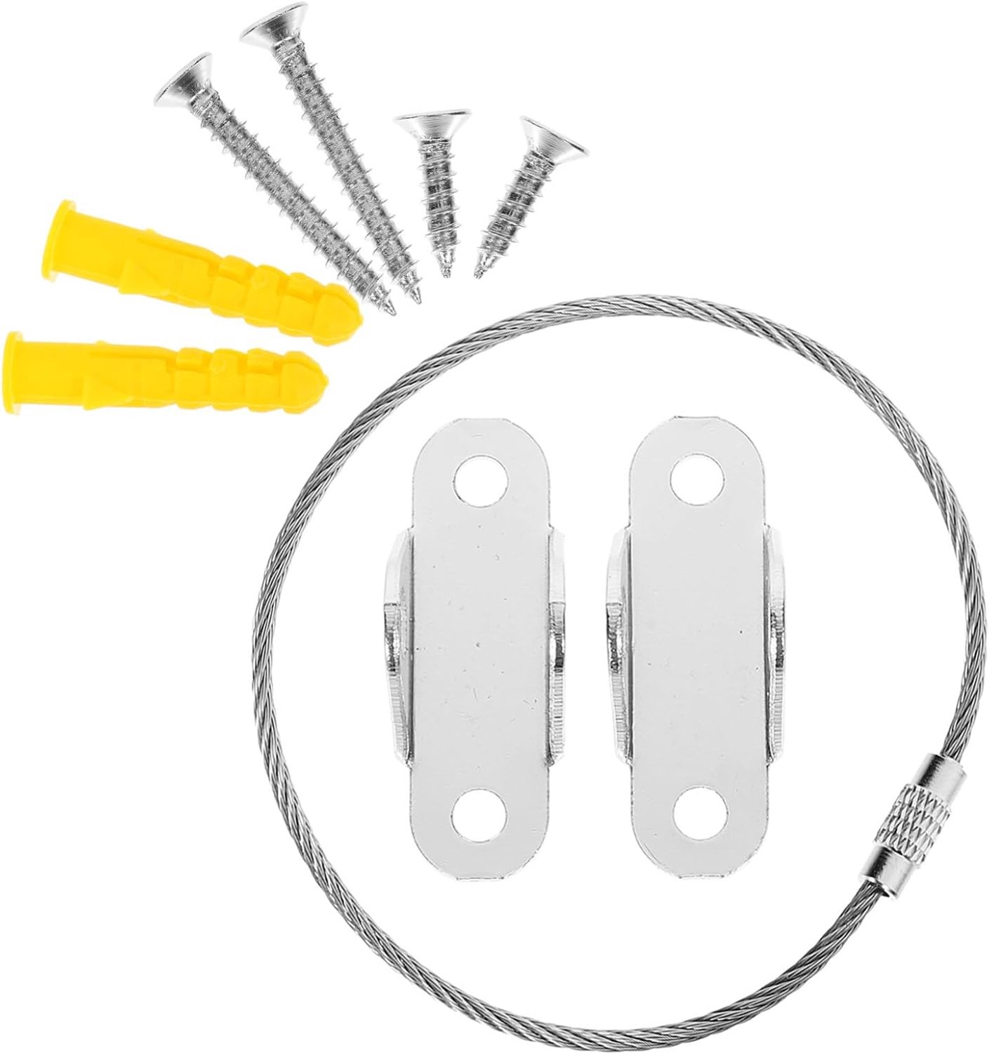 Veiligheidsanker Voor De Commode Meubelbevestiging Aan De Muur Riempjes Voor Babybeveiliging (2 Sets)