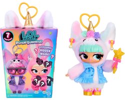 L.O.L. Surprise Plush Surprise - Unique-Cora – inclusief 7 onderdelen, verzamelbare Plush met sleutelhanger, 6 stijlen om te verzamelen, geschikt voor leeftijden vanaf 4 jaar