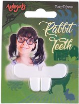 Witte konijnen tanden