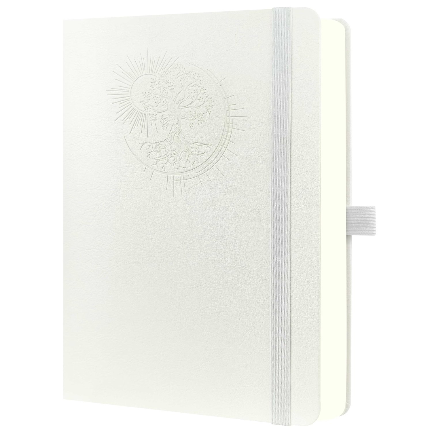 Notitieboek A5 met boom des levens-ontwerp - PU-omslag - 360 pagina's - ideaal voor werk en studie - ShopVlot