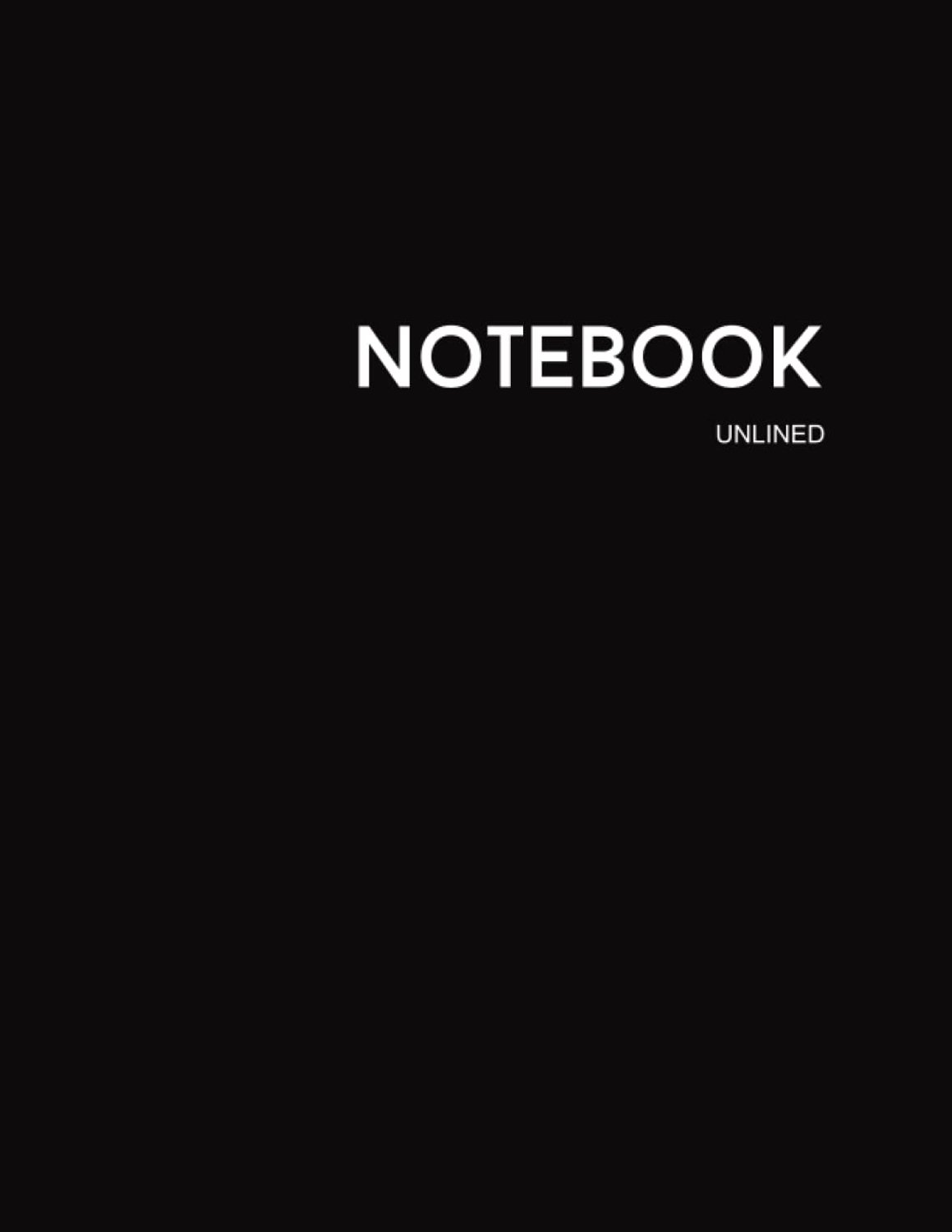 Blank Notebooks │ Unlined Sketchbook Note pad for Drawing , Sketchbook, white paper - ShopVlot