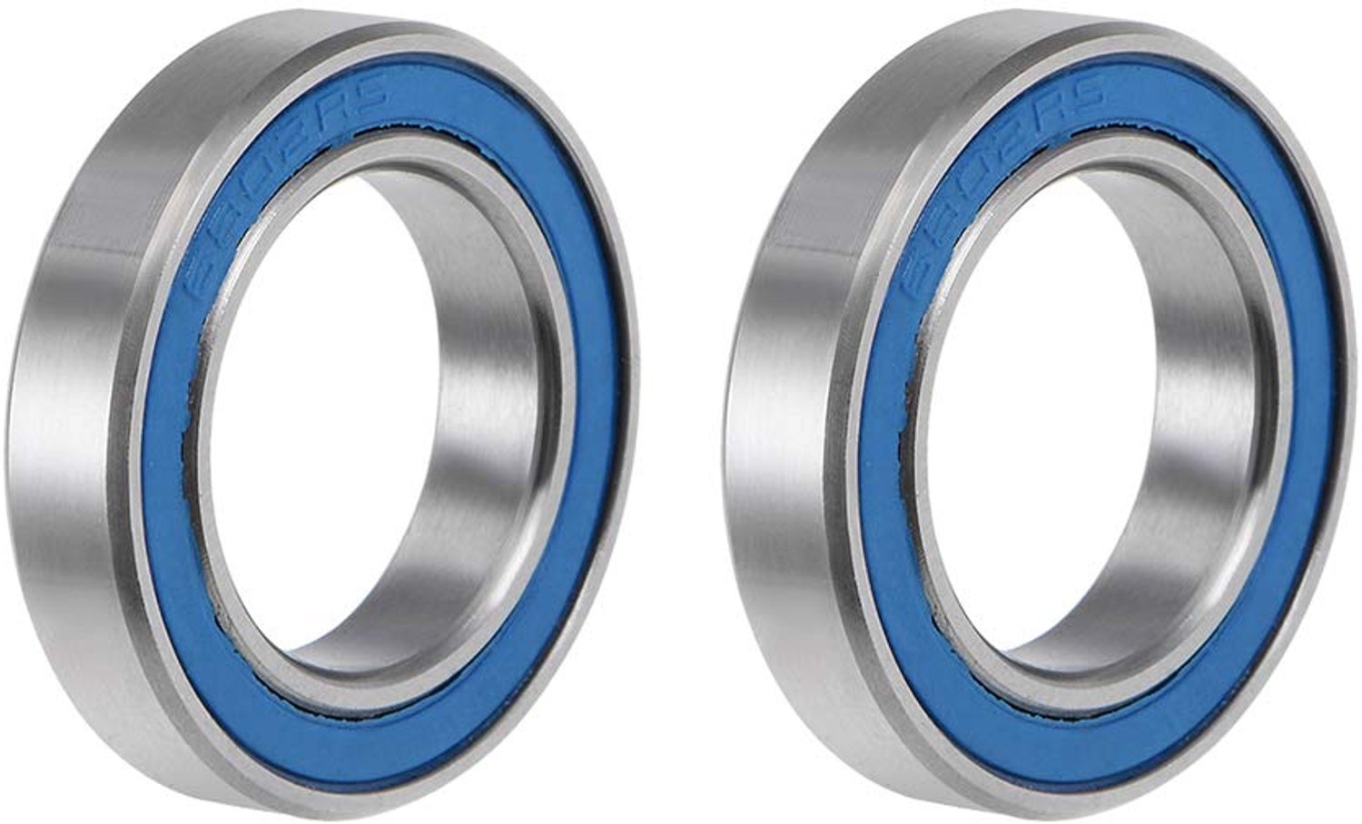 sourcing map 6802-2RS groove ball bearings 15 x 24 x 5 mm 2 pieces - ShopVlot