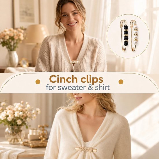 4 stuks tailleriemclips, cinch-clips voor kleding, meerkleurig — afbeelding 4