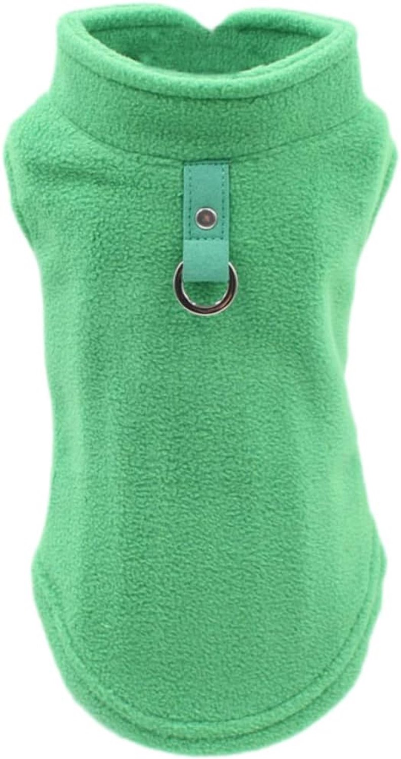 Happyyami Verstevigde Honden Vest Kleding Winter Warm Gewatteerde Voor Grote Honden Maat s Groen Waterdichte Dierenkleding Met Traction Voor Eenvoudig Aankleden
