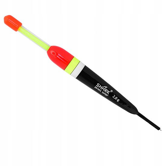 SHARK Balsa Doorvoer Dobber 2.0g / 15cm - Hoge Kwaliteit — afbeelding 2