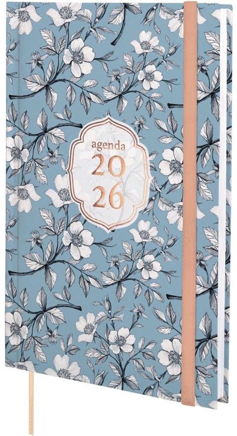 Agenda - 2026 - Weekly planner - Hardcover - Krasbestendig, elastische sluitband en microgeperforeerde hoeken