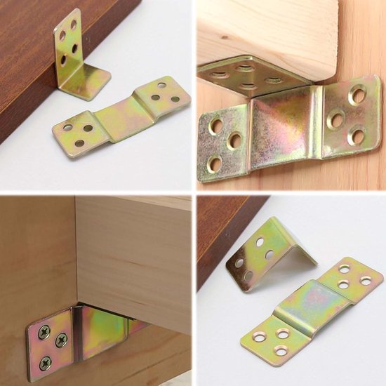 Metalen Bedboog Frame Set 90mm x 30mm met Hoekverbinding voor Ondersteuning van Hangbedden en Bedbollen met 5mm Gatdiameter — afbeelding 4