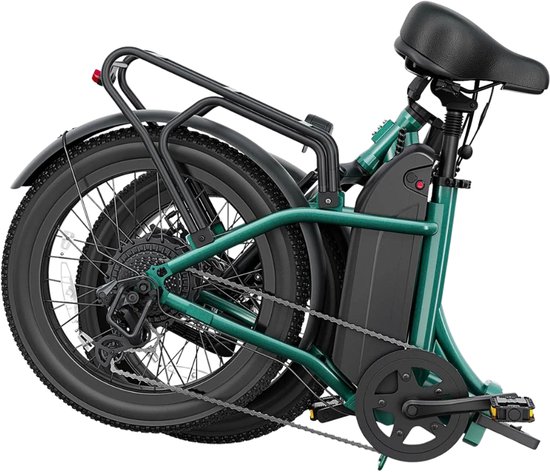 DYU C9 Elektrische Vouwfiets - Inclusief Brake Disc Lock - 30KG - 20 inch E-bike - 150KM Bereik - 250W — afbeelding 3