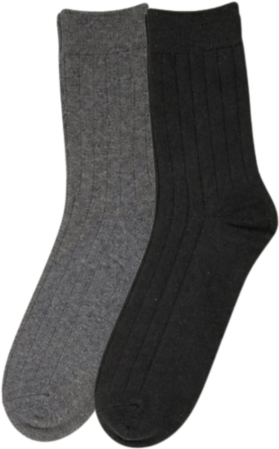 green-goose® Alpaca Herensokken - Wollen Sokken - 2 Paar - Grijs, Rood - 100% Alpaca Wol - Maat 39-42 - Heerlijk Warm en Rekbaar