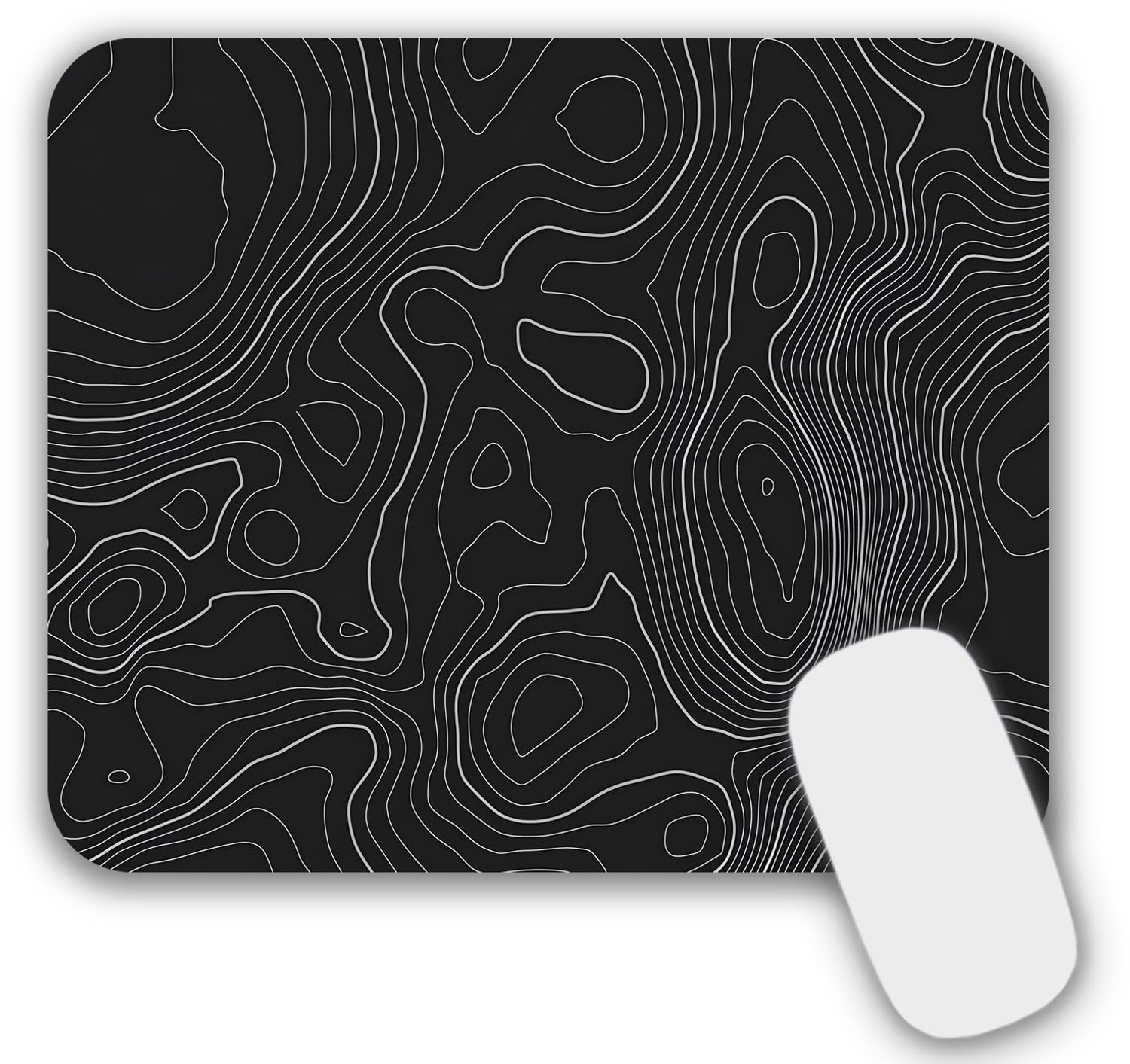Muismat Gaming Office muismat met designs 24 x 20 x 0,3 cm voor computer, laptop (F07) - ShopVlot