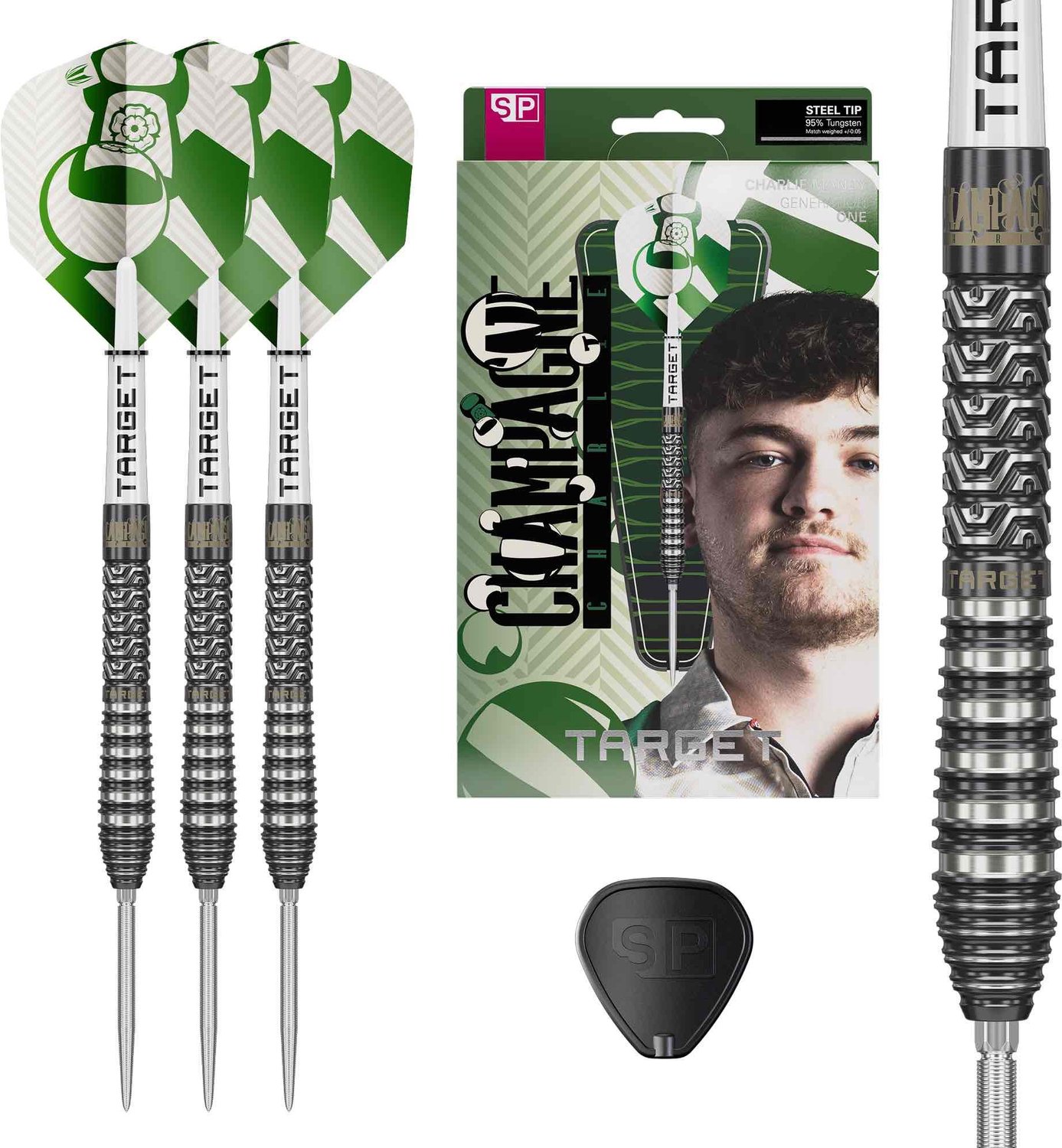 Target Charlie Manby G1 Swiss Point 95% - Dartpijlen