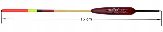 SHARK Doorvoerspoeler Balsa 1.0g / 16cm - Perfecte Kwaliteit — afbeelding 3