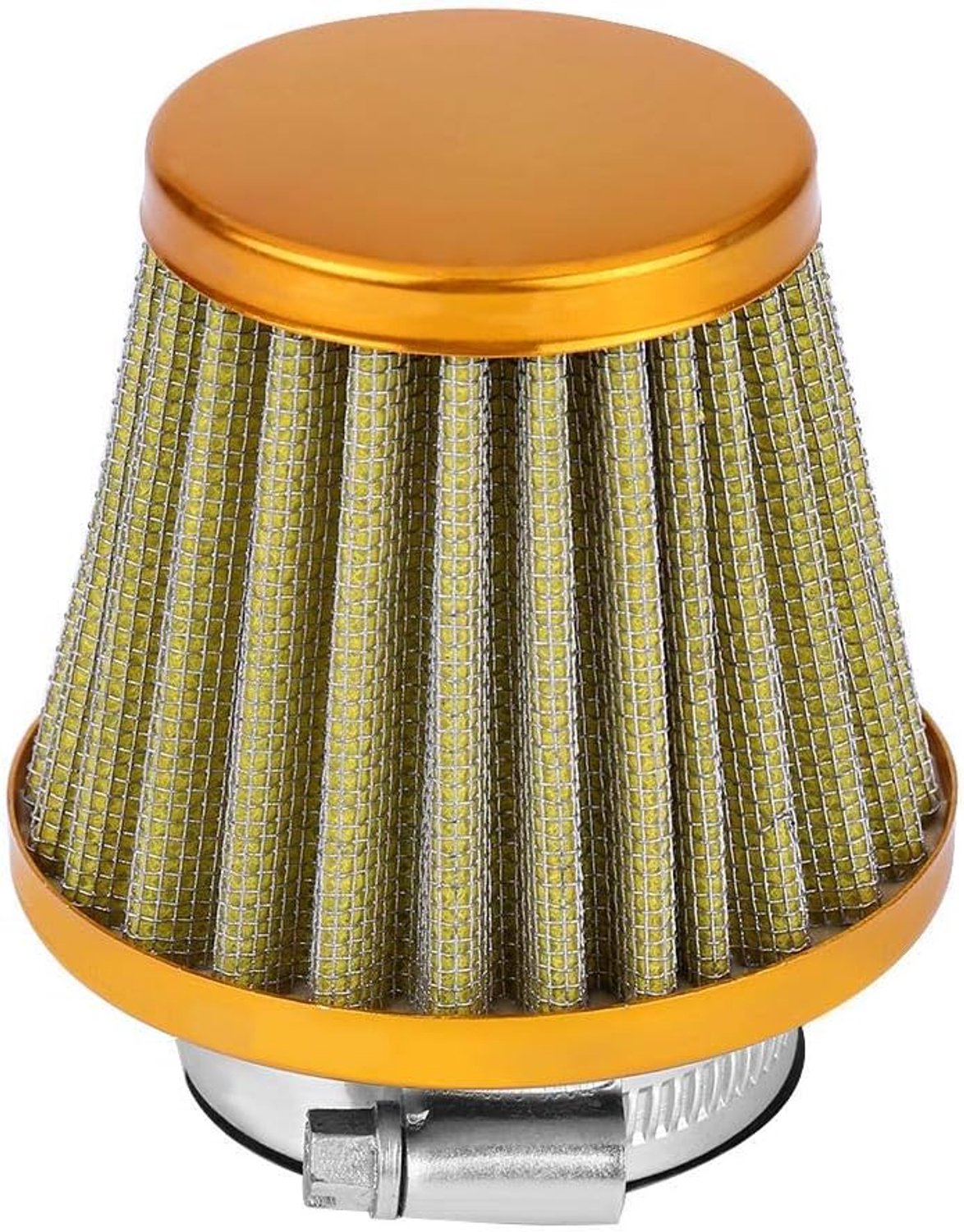 Aanzuigluchtfilter, 38 mm universele motorfiets-aanzuigluchtfilterkit voor ATV Dirt Pit Bike-Motorfiets-luchtfilter