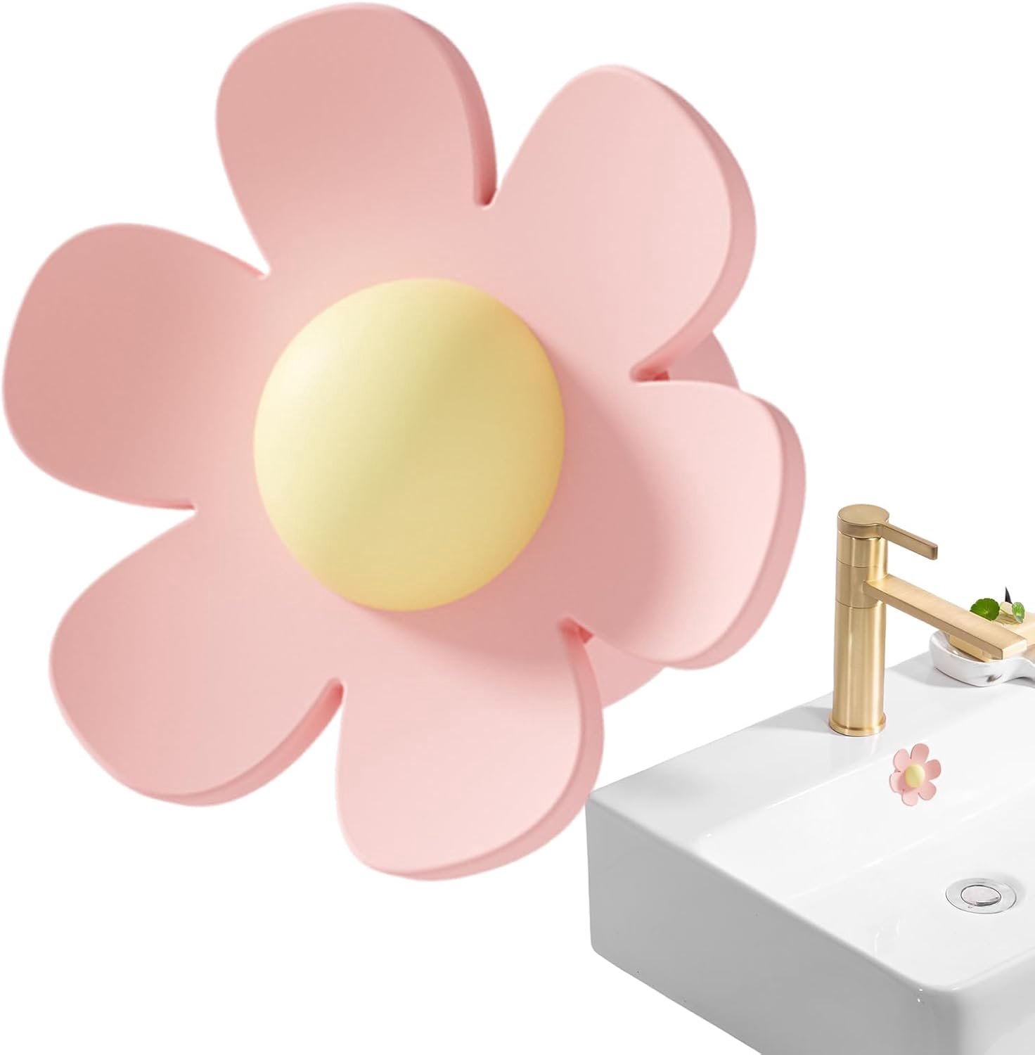 Afdekking Voor Gootsteen En Wastafel Bloemvormige Plug Afdichting