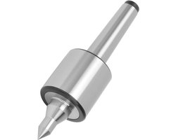 Draaiend centrum Fictory MT2 Triple Bearing Live Center voor metalen draaibank draaibank, hoge nauwkeurigheid draaibank centrum, 7,5 cm lang