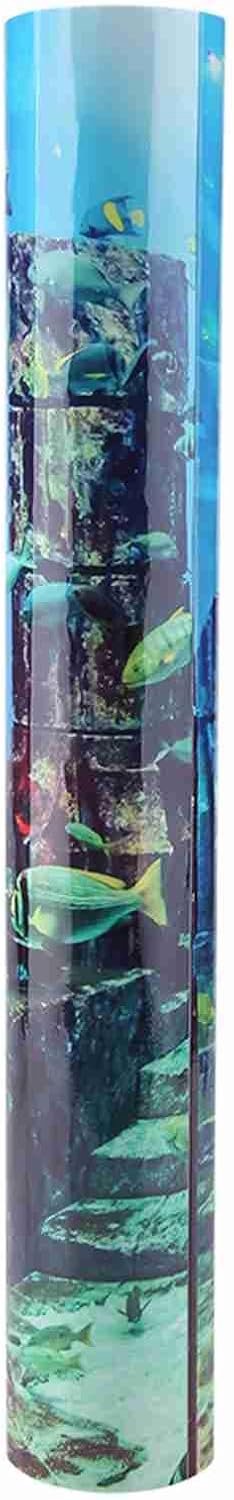 Koraal Aquarium Achtergrond Poster - Verbeteren Fish Tank Decor, Eenvoudig Installeren, 76 x 46 cm