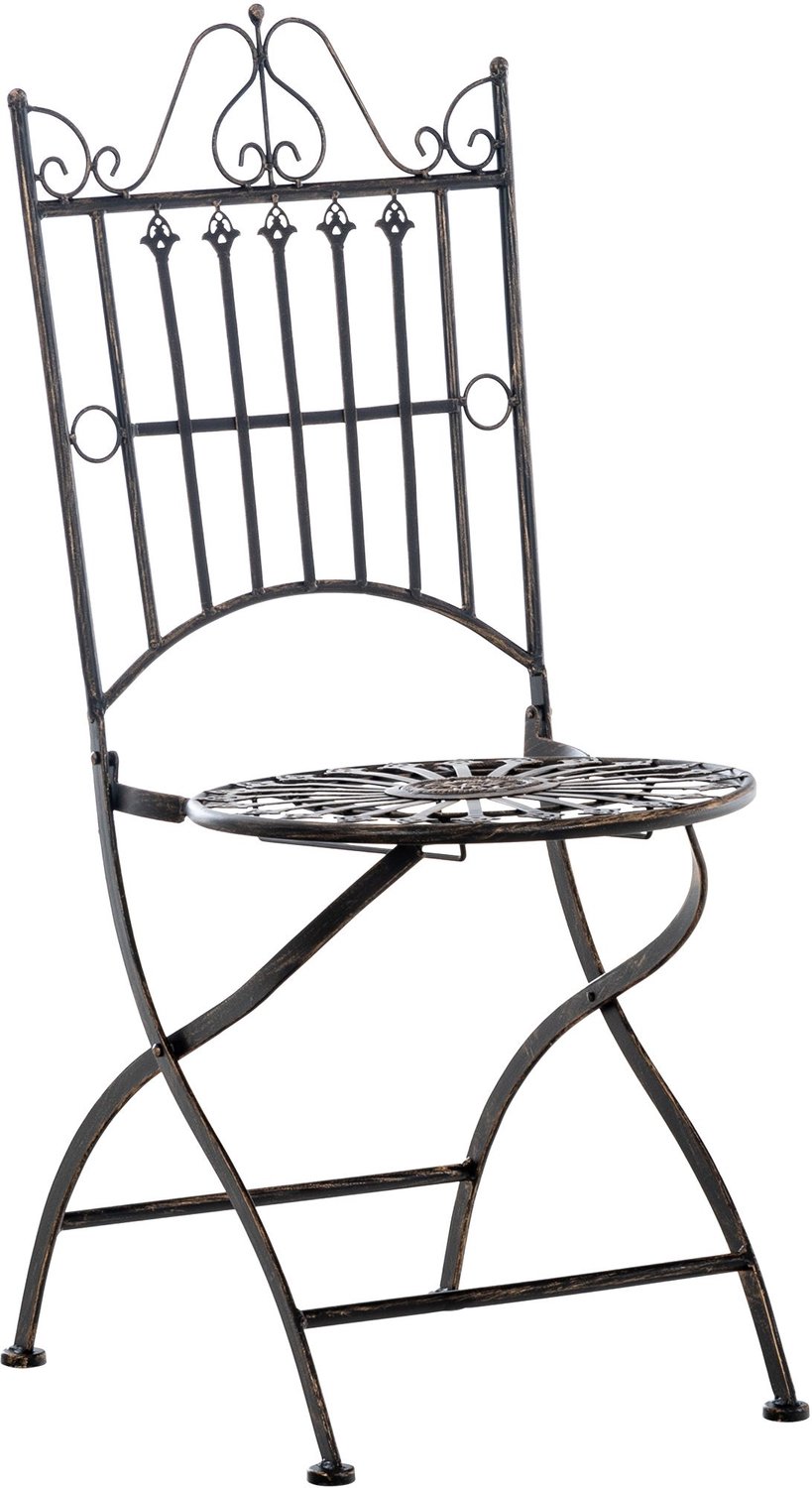 CLP Tuinstoel Sadao - Inklapbaar - Jugendstil - bronzen