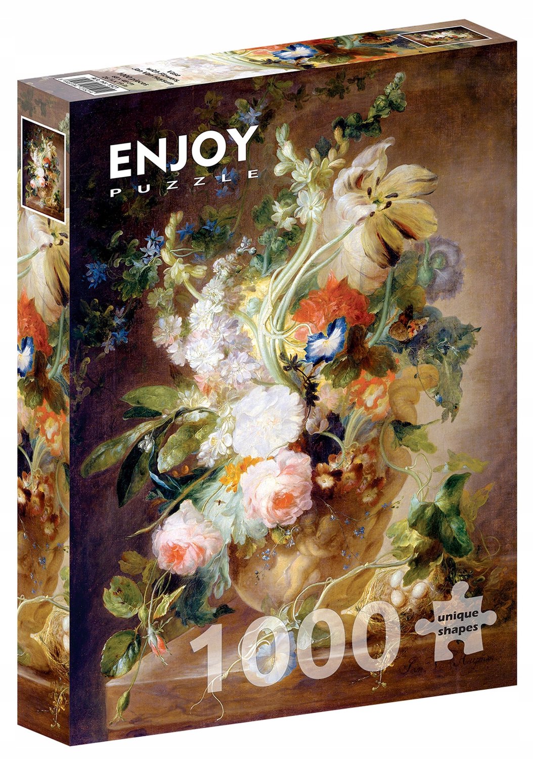 Enjoy Puzzel 1000 Stukken: Bloemen in Vaas - Jan van Huysum