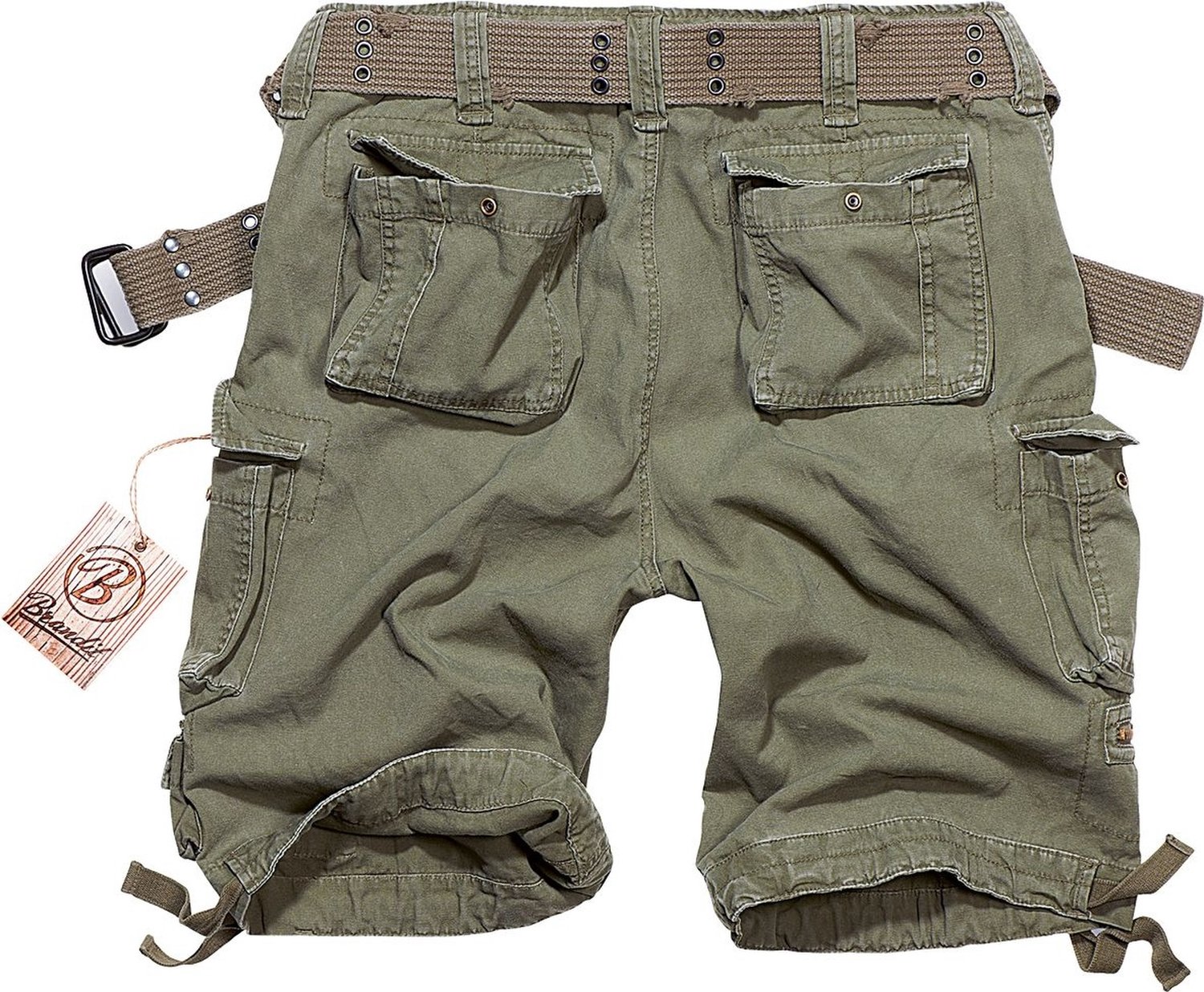Brandit Savage Vintage Cargo Cargo Korte broek L Groen