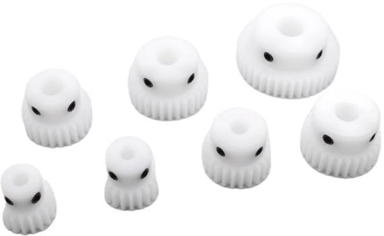 1 STUKS 1 Module POM Plastic Tandwielen 20T/22T/24T/25T Bewerkte Boring 4/5/6/8/10/12mm Nylon Motor Boss Tandwiel voor CNC-apparatuur(1 Module 24T Bore 10mm) — afbeelding 4