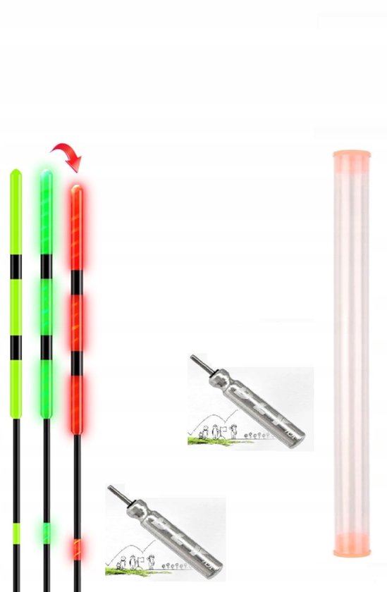 Merkloos LED Vissersdobber 2.2g met Kleurwissel & Dubbele Functie — afbeelding 2