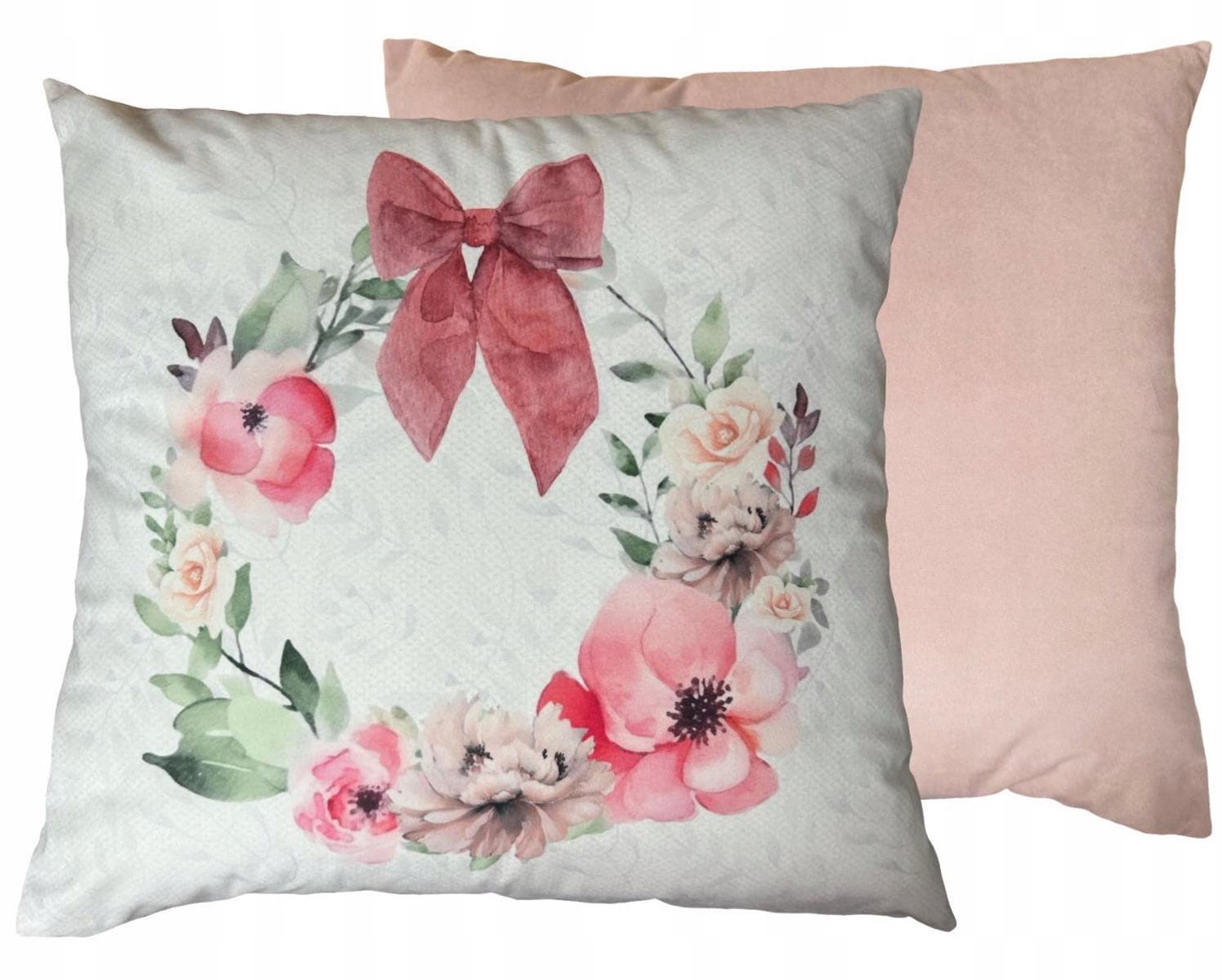 Decoratieve Kussenhoes 45x45 cm - Zacht Velours met Lentepatronen