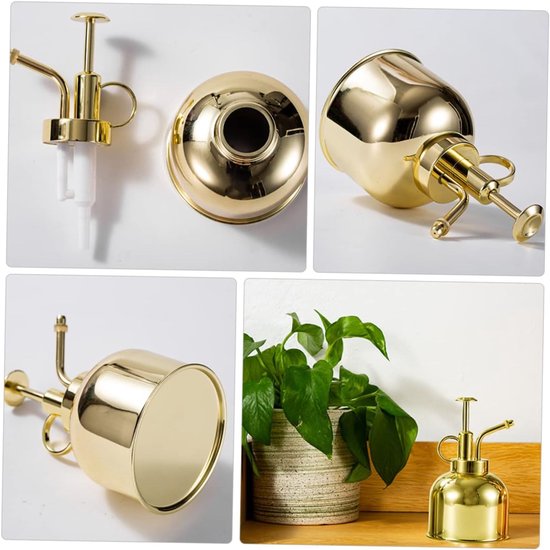 1 Vintage Watering Can met Roestvrijstalen Plant Spray Bottle voor Succulenten Unieke Milieuvriendelijke Gieter voor Keuken Badkamer — afbeelding 4