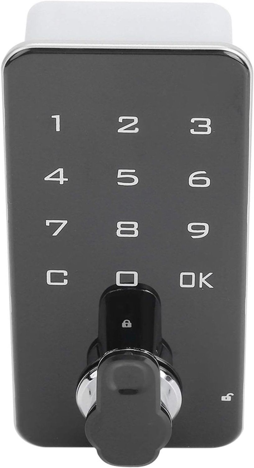 Hyuduo Elektronisch Touchscreen Kastslot ABS Wachtwoordslot voor Archiefkast en Lade Smart Keyless Access voor Kantoor Badkamer Sauna 1 Slot Thuisopslag