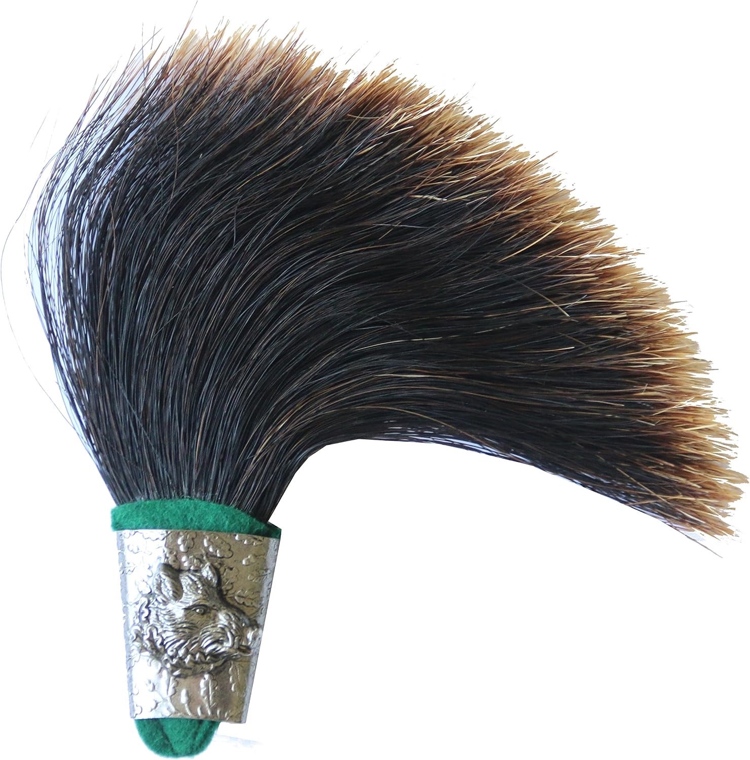 Zuigbaard in Beierse stijl van breed; totale hoogte 13 cm.