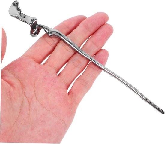 2 stuks Antieke Chinese Haarknippen voor Vrouwen Geometrisch Design Zwart Haarstokjes voor Gelegenheden Cosplay — afbeelding 5