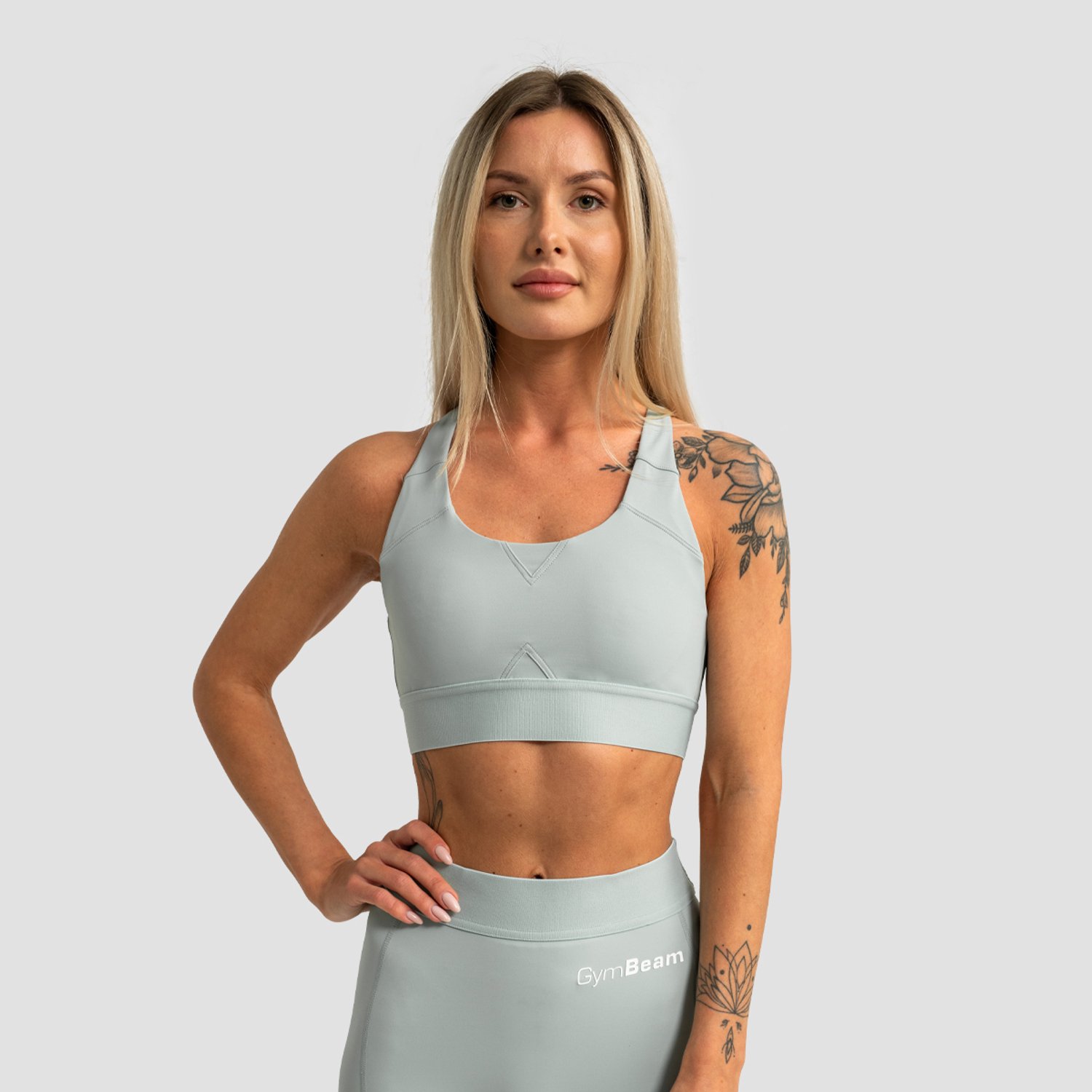 GymBeam Limitless Sportbeha Eucalypt M