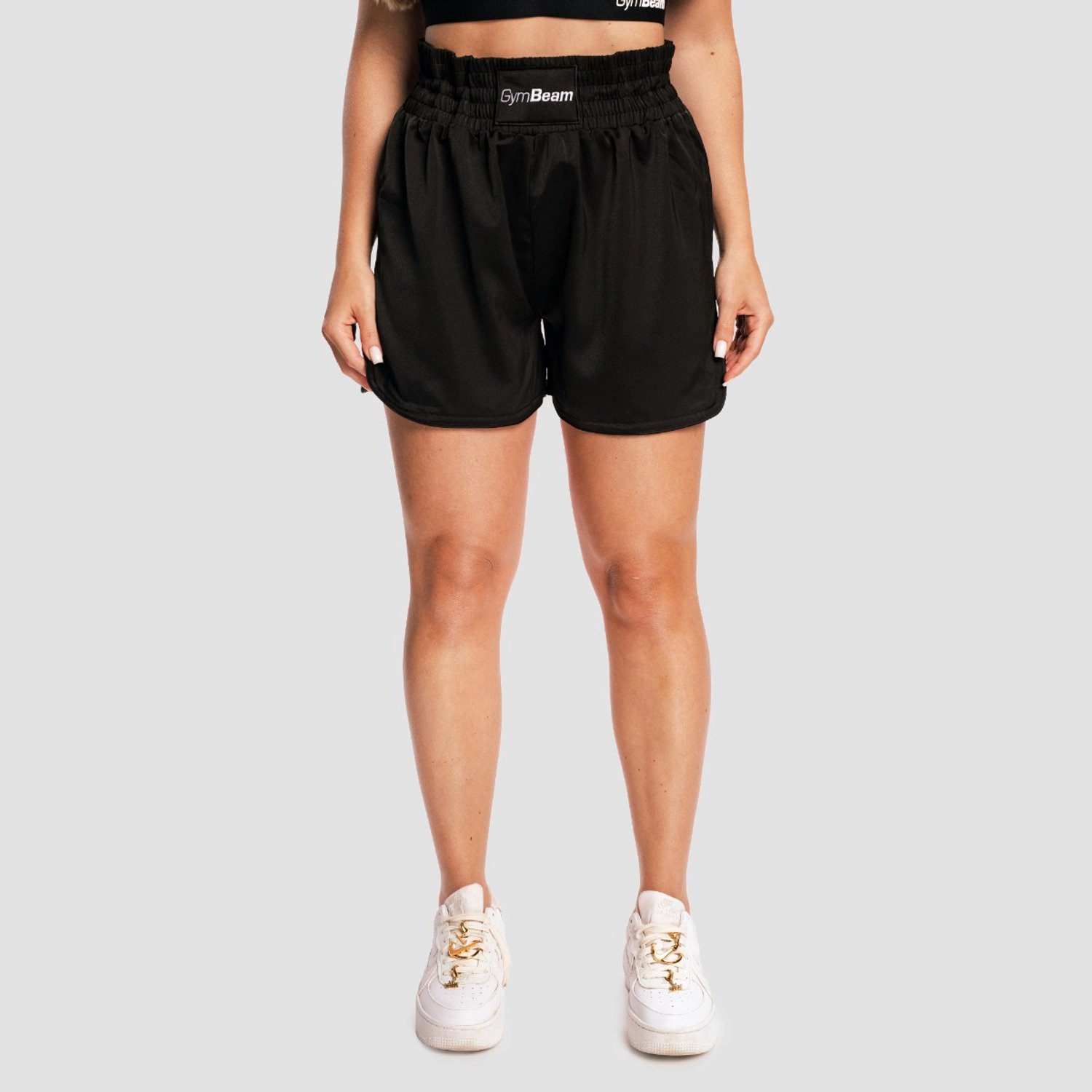 GymBeam Dames Combat Boksbroek Zwart S