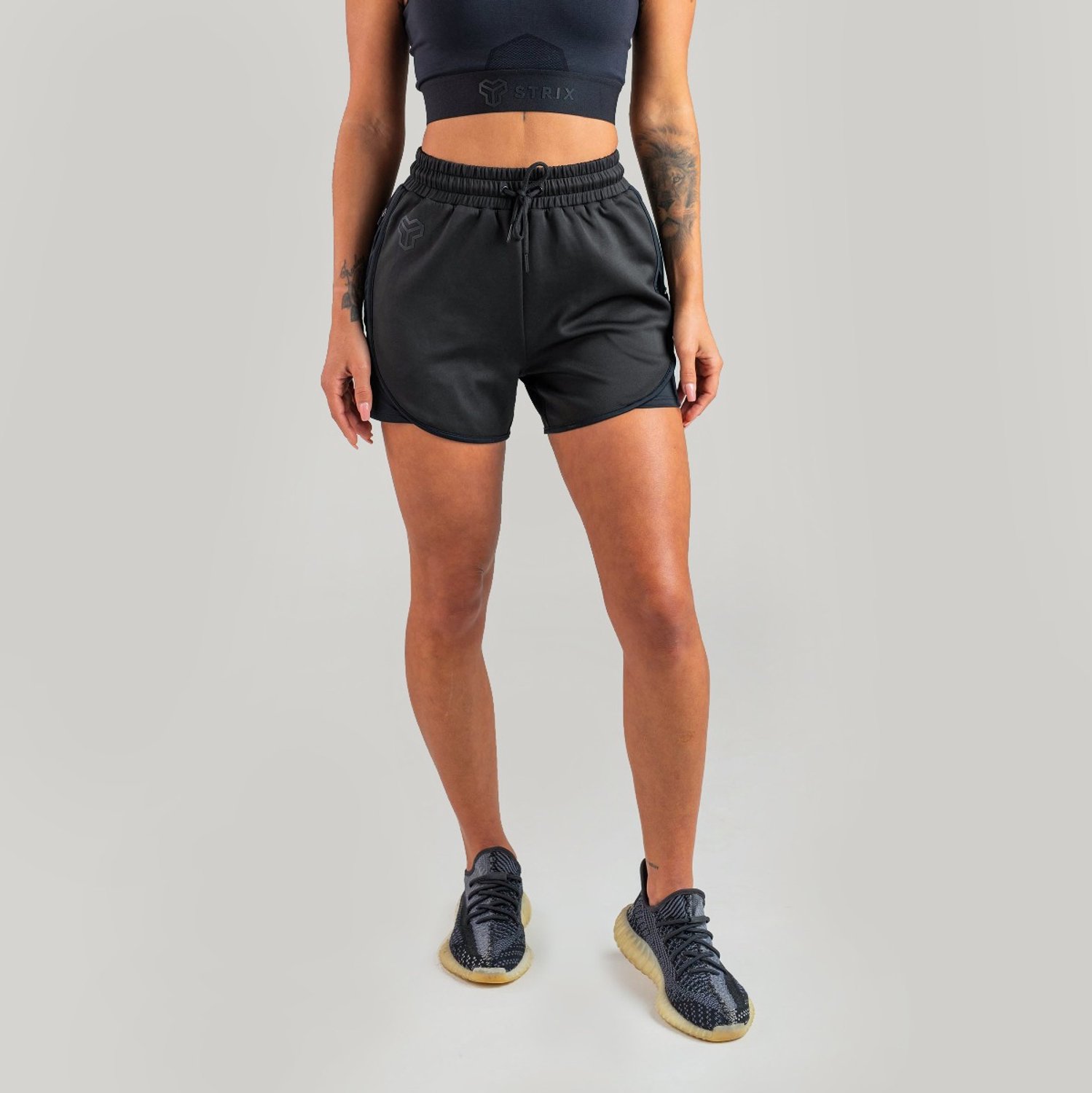 GymBeam Essentiële damesbroek zwart STRIX XS