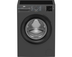 Beko BM3WFT31041A1 - Wasmachine - Voorlader - 10 kg - 1400 RPM - Antraciet