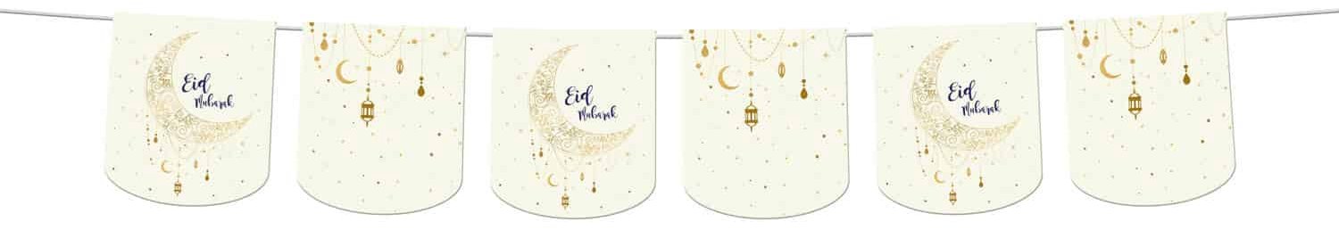 Folat - Vlaggenlijn 'Eid Mubarak' - 6 meter